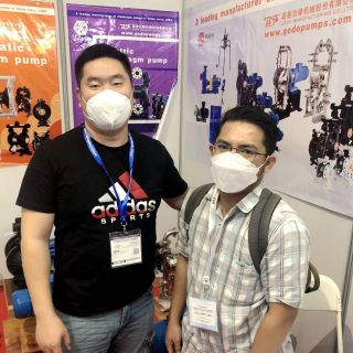 國慶我在崗！邊鋒閃現(xiàn)2022年印度尼西亞水處理展覽會(huì)